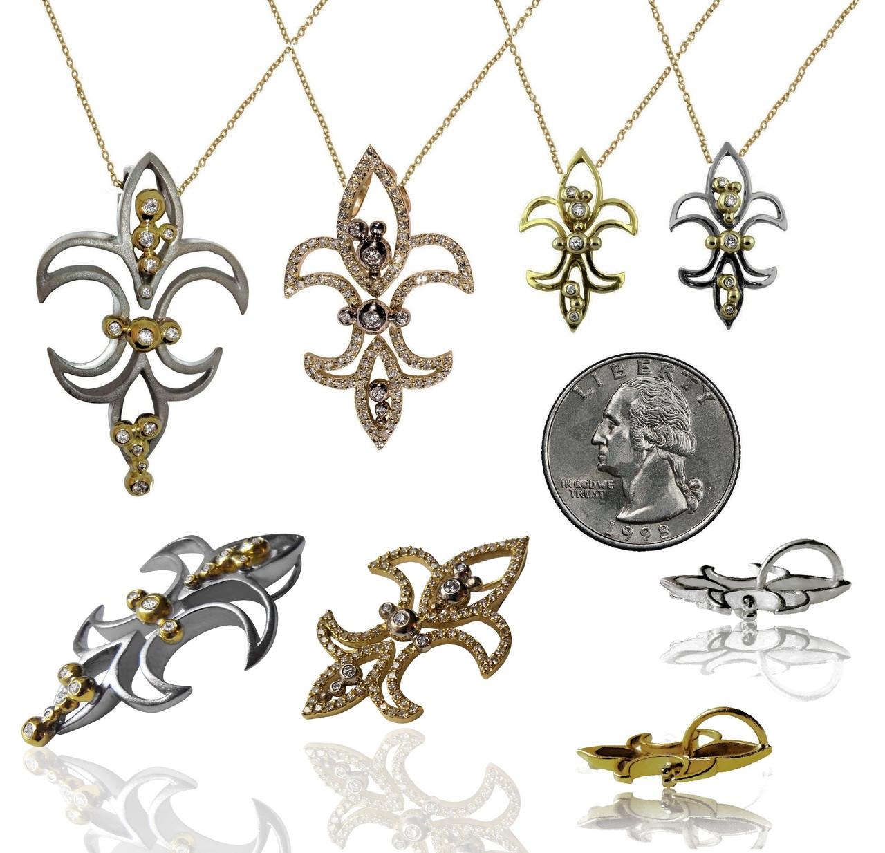 Fleur de Lis Pendant