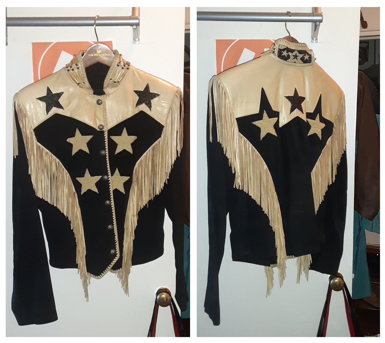 STARS&STRIPES fringe design suède jacket 【公式通販】