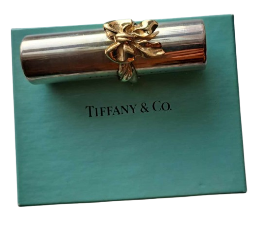 iffany & Co Vintage Purse Perfume Bottle, Sterling Silver with