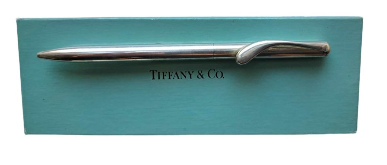 テイファニー　ボールペン　PERETTI 925 Tiffany & Co Vintage Elsa Peretti Teardrop Bean Sterling Silver