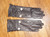  Handmade Scrunchie  Leather Gloves with Genuine Pearl Adornment. 