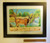 Eland (Summer Happiness).  Framed oil paint on paper.  Zimbabwe Collection Eland (Summer Happiness).  Framed oil paint on paper.  Zimbabwe Collection