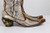 Spectacular Python Cowboy Boots, Enamel Flowers. Vincini by Guiseppe Zanotti  Spectacular Python Cowboy Boots, Enamel Flowers. Vincini by Guiseppe Zanotti