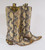 Spectacular Python Cowboy Boots, Enamel Flowers. Vincini by Guiseppe Zanotti  Spectacular Python Cowboy Boots, Enamel Flowers. Vincini by Guiseppe Zanotti