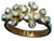 Grapes Ring, 14K Gold with Diamonds Grapes Ring, 14K Gold with Diamonds