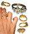 Grapes Ring, 14K Gold with Diamonds Grapes Ring, 14K Gold with Diamonds