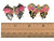Handmade Butterfly Pin: Watermelon Tourmaline, Diamonds, 18K Gold Handmade Butterfly Pin: Watermelon Tourmaline, Diamonds, 18K Gold