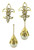 Fleur De Lis Earrings-18K Gold with Diamonds Fleur De Lis Earrings-18K Gold with Diamonds