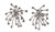 Fireworks Jewelry Collection.  The Superstar Earrings- shown here in sterling or white gold, with diamonds. Fireworks Jewelry Collection.  The Superstar Earrings- shown here in sterling or white gold, with diamonds.