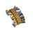 Ruffle Cuff Bracelet: Diamonds in Sterling Silver with 18K Gold Plate Options. Ruffle Cuff Bracelet: Diamonds in Sterling Silver with 18K Gold Plate Options.