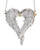 Forgiveness Heart, Sterling Silver with diamonds (plate options) Forgiveness Heart, Sterling Silver with diamonds (plate options)