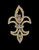 Fleur de Lis Pendant / Necklace, 18K Gold with diamonds. Fleur de Lis Pendant / Necklace, 18K Gold with diamonds.