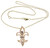 Fleur de Lis Pendant / Necklace, 18K Gold with diamonds. Fleur de Lis Pendant / Necklace, 18K Gold with diamonds.
