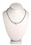 Single Chinese Freshwater Pearl Necklace on Leather or Suede. Made to order in any color.