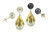 Pearl studs sold separately- can be as little at $30 per pair.