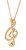 Treble Clef Pendant Necklace -14K Gold with Diamonds