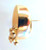 Bowl of Overflowing diamonds.  Necklace in gold and diamonds.  Shown from the side. Bowl of Overflowing diamonds.  Necklace in gold and diamonds.  Shown from the side.