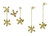Fireworks-Starburst earrings-14K Gold with diamonds