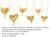 Hearts-Lucky Break Necklace-Medium-14K Gold with Diamonds Hearts-Lucky Break Necklace-Medium-14K Gold with Diamonds
