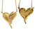 Hearts-Lucky Break Necklace-Small-Sterling & Diamonds, 18K gold or rhodium plate Hearts-Lucky Break Necklace-Small-Sterling & Diamonds, 18K gold or rhodium plate