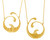 Ocean Wave Necklace-Large-14K Gold with Diamonds Ocean Wave Necklace-Large-14K Gold with Diamonds
