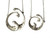 Ocean Wave Necklace-Large-Sterling Silver with diamonds- 18K gold plate options available Ocean Wave Necklace-Large-Sterling Silver with diamonds- 18K gold plate options available