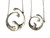 Ocean Wave Necklace-Small-Sterling silver with diamonds. 18K gold plate options Ocean Wave Necklace-Small-Sterling silver with diamonds. 18K gold plate options