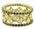 Stacking Rings-Eternity-Black or White Diamonds-18K Stacking Rings-Eternity-Black or White Diamonds-18K