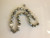 Tahitian Baroque & Rainbow Crazy Keshi Pearls with Shark Vertebrae Necklace