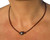Tahitian Pearl Necklace: Single Pearl on Any Colored cord