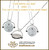 Decision Coin Necklace: "Look / Leap" Sterling Silver with Diamonds