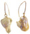Jumbo Baroque Chinese Freshwater Pearl Earrings-One of a kind-008