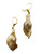 Jumbo White Baroque Chinese Freshwater Pearl Earrings-One of a kind-010