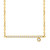 Dot & Line Necklace- 18K Gold with Diamonds Dot & Line Necklace- 18K Gold with Diamonds