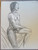 Nude Drawing: Charcoal & pastel on grey paper. 01 Jazz