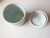 Tamara S Gordon Ceramics.  Light Blue Jar with Lid