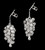Grapes Drop Earrings: Sterling Silver with CZs- Plate options available Grapes Drop Earrings: Sterling Silver with CZs- Plate options available