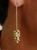 Grapes Drop Earrings: Sterling Silver with CZs- Plate options available Grapes Drop Earrings: Sterling Silver with CZs- Plate options available