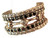 Straight Stacking Ring- Sterling silver with diamonds & gold plate options Straight Stacking Ring- Sterling silver with diamonds & gold plate options