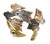 Custom Design: Arrow Stacking Rings - Green Gold- 18K Custom Design: Arrow Stacking Rings - Green Gold- 18K