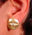 Someone to Watch Over Me- Face Earrings, Diamond Eyes 18K gold-nickle size Someone to Watch Over Me- Face Earrings, Diamond Eyes 18K gold-nickle size