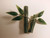 Vintage Jade Bamboo Brooch