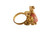 Vintage Ring-Ruffled Coral