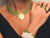 Someone to Watch Over Me- Face with Diamond Eyes. The Sun/Moon multi strand gemstone necklace collection. Someone to Watch Over Me- Face with Diamond Eyes. The Sun/Moon multi strand gemstone necklace collection.