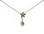 Delicate Star, Diamond & Akoya Pearl necklace in 18K Gold Delicate Star, Diamond & Akoya Pearl necklace in 18K Gold