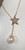 Delicate Star, Diamond & Akoya Pearl necklace in 14K Gold Delicate Star, Diamond & Akoya Pearl necklace in 14K Gold