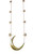 Crescent Moon on Chain of Stars. 18K gold with Diamonds Crescent Moon on Chain of Stars. 18K gold with Diamonds
