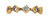 Square Stacking Rings- 18K Gold with Diamonds Square Stacking Rings- 18K Gold with Diamonds