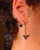 Custom Design: Illusion Piercing Arrow Earring -18K gold Custom Design: Illusion Piercing Arrow Earring -18K gold