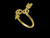 Custom Design: Arrow & Infinity Ring -14K gold Custom Design: Arrow & Infinity Ring -14K gold